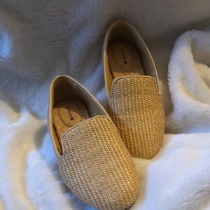 Birdies yellow  Woven raffia Loafers